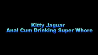 Super Whore Kitty Jaguar takes my monster bbc cock